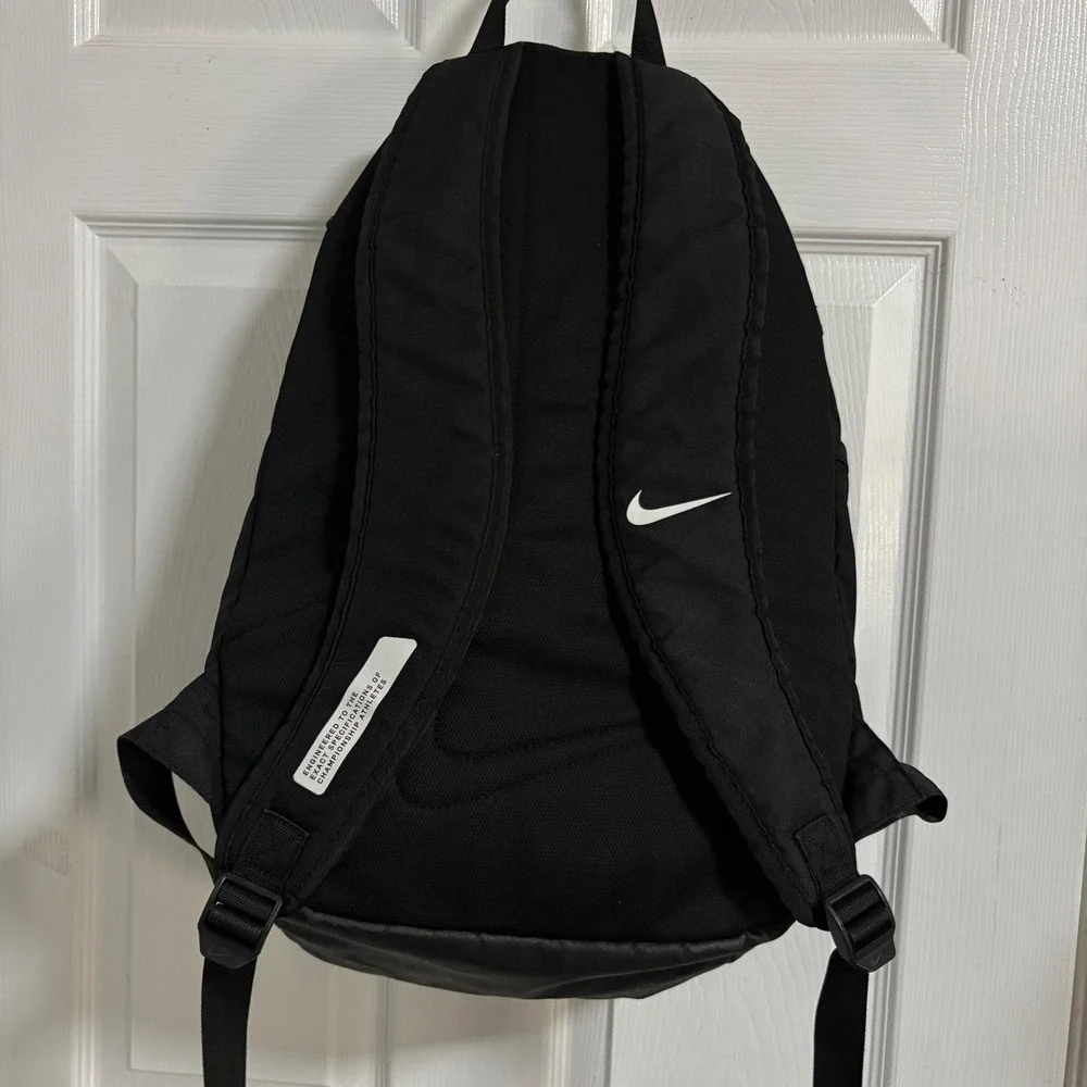 Nike Backpack Richmond Strikers Unisex Black Team Gear BG Logo